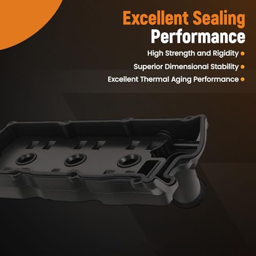 Image of maXpeedingrods Engine Valve Cover for NISSAN 350Z 2003-2007, for INFINITI G35 2003-2007, FX35 2003-2008, M35 2006-2008 3.5L 3498CC V6 DOHC Replacement 13264-AM610, 036-0009