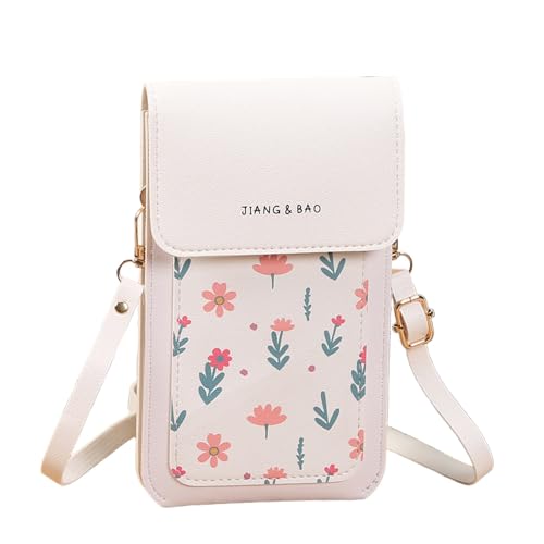 Phone Crossbody Bags Touch Screen Crossbody Phone Purse for Women Small Crossbodys Bags Lightweight Adjustable Shoulder Strap