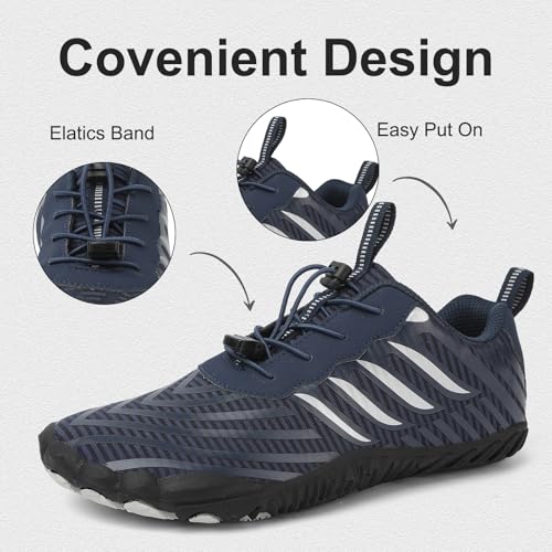 Barefoot Water Shoes for Women Men丨Unisex Pro Footwear Barefoot Shoes丨Waterproof Trail Running Healthy & Non-Slip丨Wide Toe Zero Drop Hiking2