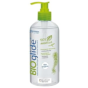 JOYDIVISION Original BIOglide glijmiddel neutraal 500 ml I glijmiddel 100% natuurlijk & veganistisch I glijmiddel op waterbasis I Organisch glijmiddel geschikt voor latex condooms