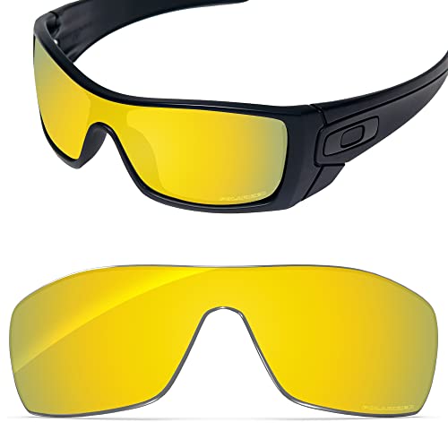 Image of Performance Replacement Lenses Compatible with Oakley Batwolf OO9101 Polarized, UV Protection, Anti-Scratch