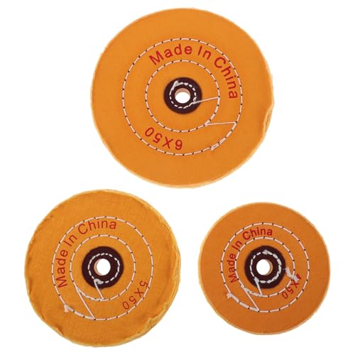 Roue de polissage de bijoux en polyuréthane jaune, finition soignée pour l'orfèvrerie