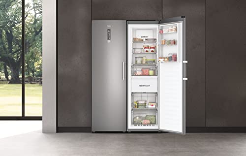 Haier H3F330SEH1 Stand-Gefrierschrank/InstaSwitch/Smart hOn-App / / Nutzvolumen/Inverter Kompressor/Fresher Zone/No Frost/Digitales Türdisplay/Silber 330 L – Bild 11