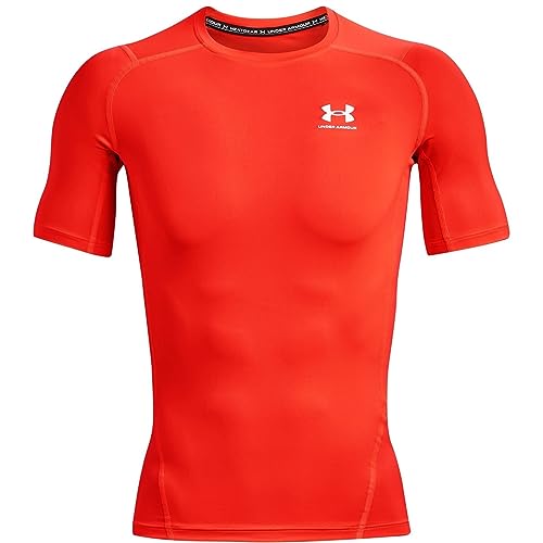 Image of Under Armour Men's UA HG Armour Comp SS Short Sleeve Functional Shirt Quick Dry T-Shirt with Compression Fit