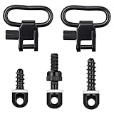 GGYOU Metal 1 inch Sling Swivels with Screws 2 Point Sling Attachment Clip