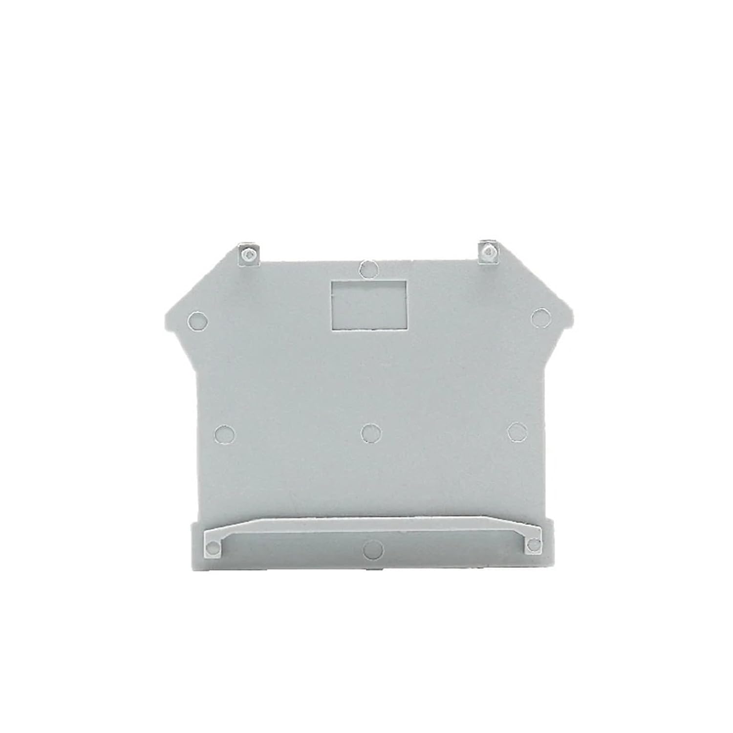 10PCS D-UK3/10 Terminal Baffle UK3N/5N/6N/10N/16N Partition Accessories of Voltage Wiring Block Protect the End Cover(D-UK10N 10PCS)