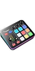 Amazon | MAONO オーディオミキサー インターフェース Mixer
