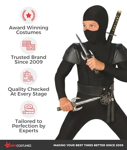 Disfraz Ninja para Niños Talla X-Large miniatura 5