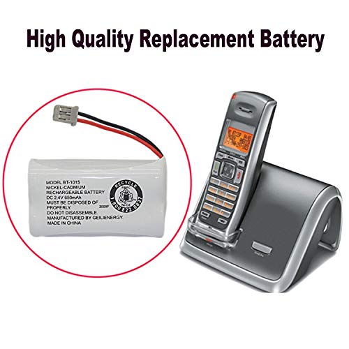 Geilienergy Bt-1015 Bt1015 Battery Compatible For Uniden Bt1007 Bt-1007 Bt904 Bt-904 Bbty0651101 Bbty0460001 Bbty0510001 Bbty0624001 Bbty0700001 Hhr-P506, Hhr-P506A Cordless Phone(2-Pack) #TOP6