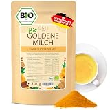 Goldene Milch Bio 300g OHNE ZUCKERZUSATZ Kurkuma Zimt Ingwer Muskat Golden Milk vegan