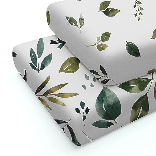 Image of Premium Gender-Neutral Crib Sheet Set - 2 Pack | Ultra-Soft Bedding for Crib Mattress and Toddler Beds | Unisex Comfort and Elegance by Max&So