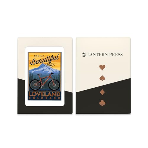 Lantern Press Juego de 52 Naipes Poker miniatura 4