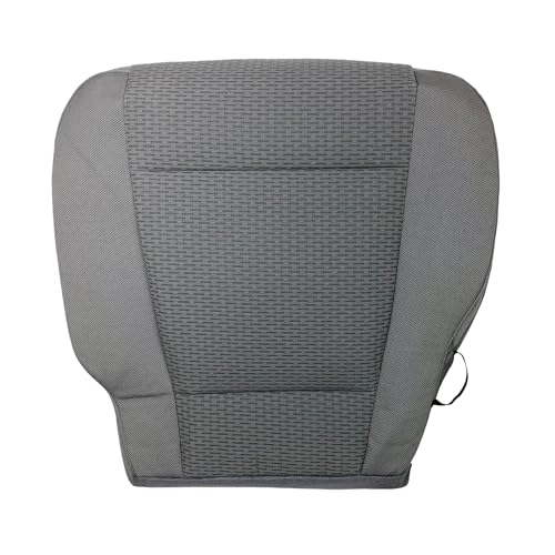 partszen Driver Bottom Seat Cover Cloth Replacement Gray Fit for Ford F150 XLT 2015 2016 2017 2018 2019 2020