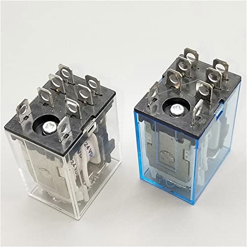Relé electromagnético HH62P JQX-13F de uso general en miniatura AC 220V 6