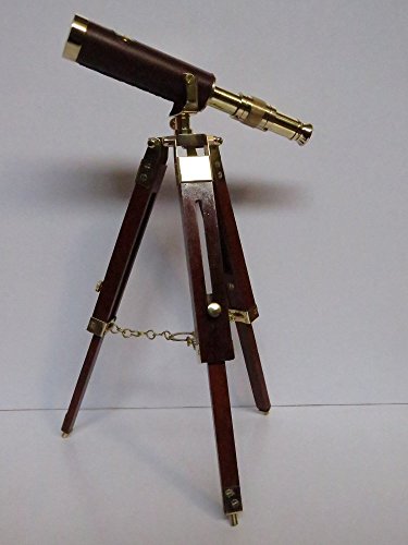 Telescopio decorativo de pie Galileo con soporte miniatura 4