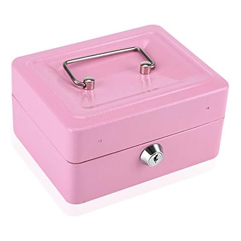 Caja Fuerte Portátil con Bloqueo de Teclas y 2 Llaves Cover