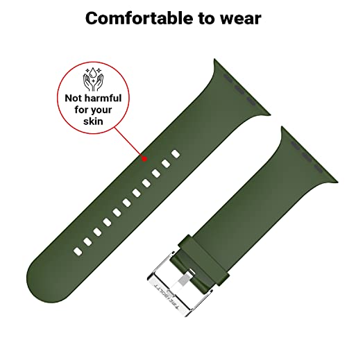 Image of Fire-Boltt Visionary 1.78 inch AMOLED Bluetooth Calling Smartwatch & Removable Adjustable Silicone Strap Compatible Ring (BSW005) Call (BSW014) - Green, Free Size (WSS005)