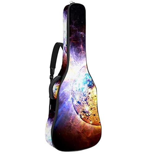 Housse imperméable pour guitare acoustique avec double bandoulière et poche Motif Yin Yang, Multicolor 02, 42.9×16.9×4.7… - Les Beatles, Paul McCartney, John Lennon, RIngo Starr, George Harrison Housse imperméable pour guitare acoustique avec double bandoulière et poche Motif Yin Yang, Multicolor 02, 42.9x16.9x4.7…