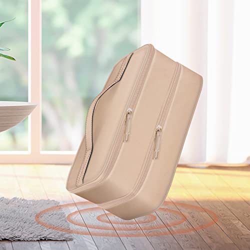 SITHON Reise Tasche für Dyson Supersonic Haartrockner, Doppellagige Tragetasche für Dyson Airwrap Styler für Dyson Corrale Haarglätter für Ionen Föhn AC Motor 1800W Haartrockner (NUR Tasche), Roségold