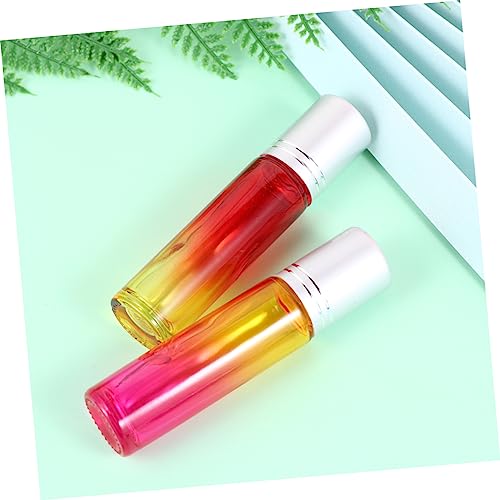 Beaupretty 10 Pçs Mini Frasco De Perfume Frasco Recarregável Roll-On Frasco Cosméticos Contianer Fra