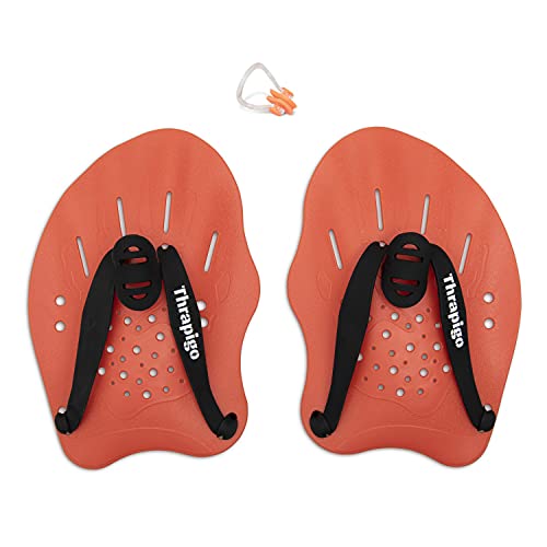Palas De Natación De Silicona - Par Ajustable Para Entrenamiento