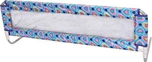 Atnine Foldable Bed Guard for Babies Toddler Safety Rail (Multicolour)