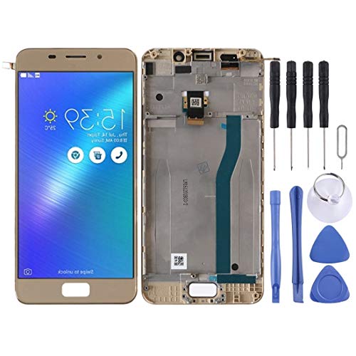 Écran tactile ZC521TL pour ASUS Zenfone 3S Max X00GD avec cadre Gold