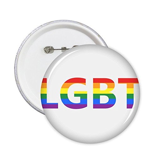 Slogan LGBT illustration de soutien sur badge rond pour célébrer la fierté