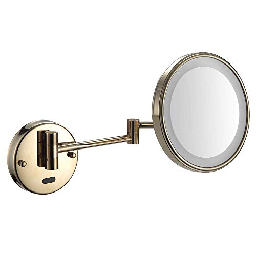 Miroir de maquillage induction CAMUTO avec bras réglable de salle de bains