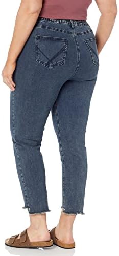 Avenue Women's Plus Size Jean So Comfy Ankle