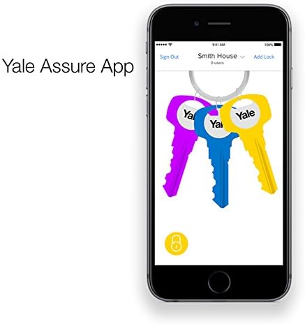 Yale Assure Lock with Bluetooth and ZigBee in Satin Nickel - Use Your Phone As Your Key -Works with Echo Plus, Samsung SmartThings, Wink and More (YRD446HA2619)