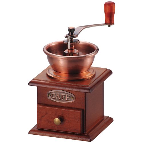 ハンドミルコーヒー豆グラインダー粉砕機小型携帯手動研磨機