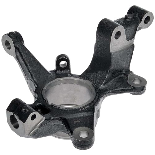 Image of Detroit Axle - Front Left Steering Knuckle for 2007-2012 Mazda CX-7 2007-2015 CX-9 Driver Side Steering Knuckle Assembly 2008 2009 2010 2011 Replacement