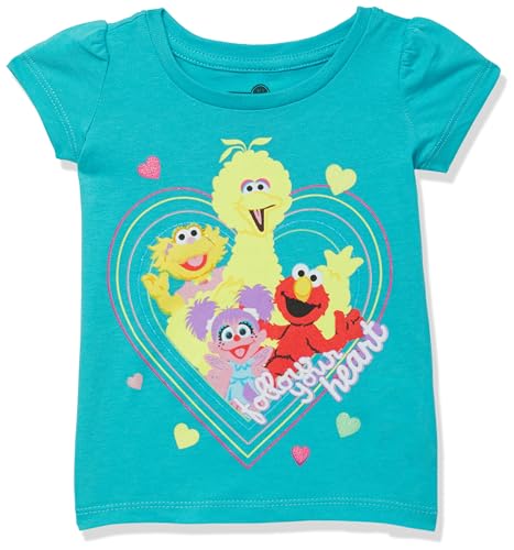 Sesame Street Baby Girls' Short Sleeve Tee Shirt