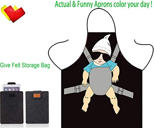 Slohextted Creative Cute Apron Gift For Dad - Anniversary Sexy Gift For Husband Couple Creative Thanksgiving Present For Father From Daughter Son,Daddy #TOP2