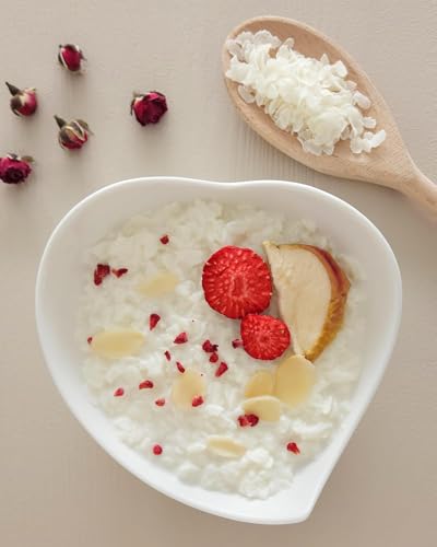 Reis Flocken 5kg (5*1kg) von der Grünen Essenz | weiße Reisflocken zum Frühstück | Müsli und Backen - als Hundefutter Zusatzstoff - Reisflocken Reisbrei fur Pudding - Reis Gemüseflocken Vegan (5 kg)