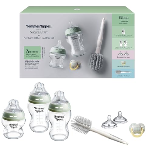 Tommee Tippee Biberon en Verre Closer to Nature Kit Naissance pour Nouveau-né