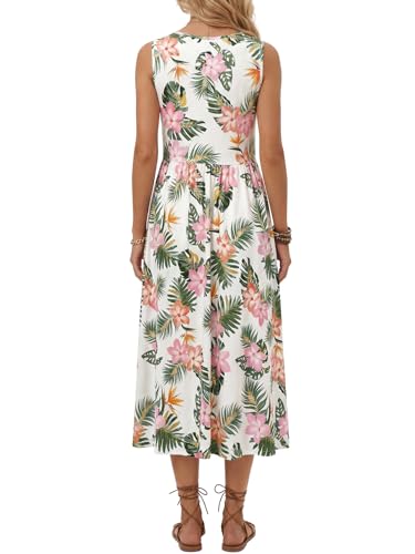 Image of LYANER Women's Floral Print Boho Dress