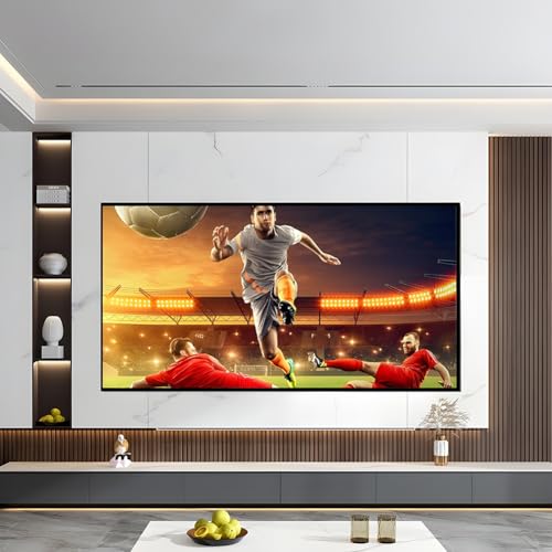 Pantalla fija de proyector 60 pulgadas 16:9 para pared miniatura 6