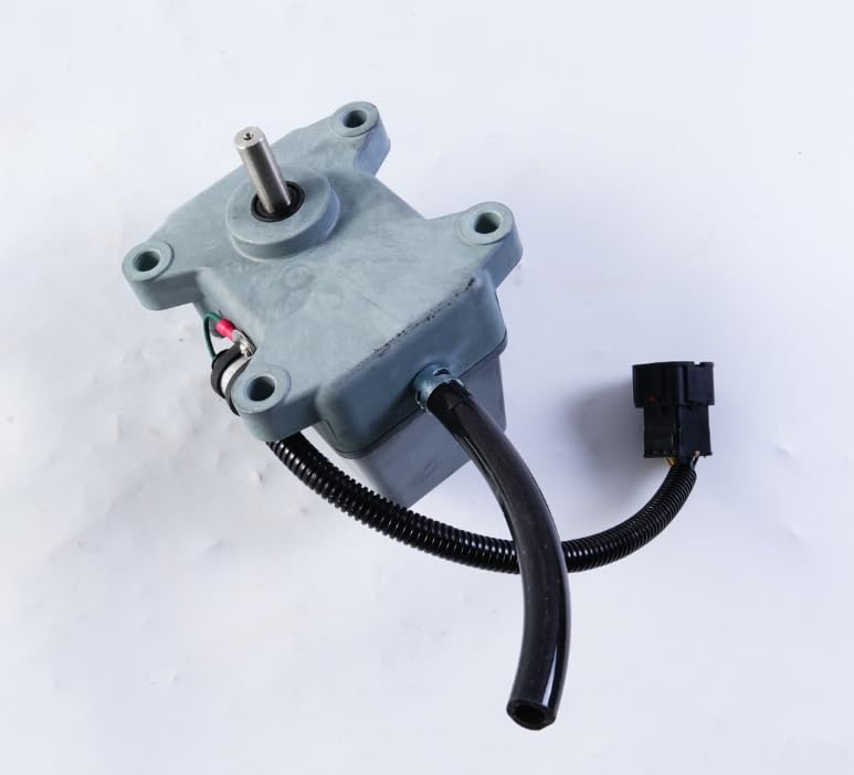 Throttle Motor, KHR1713 1PC 9 Pin Stepping Throttle Motor Assy Replacement for Excavator SH100-2 SH120-2 SH240-2 SH200-2 SH300-2 Excavator JS330 JS180 JS130 JS220