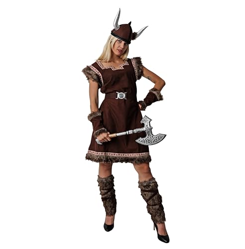 Juguetutto - Disfraz Vikinga para mujer