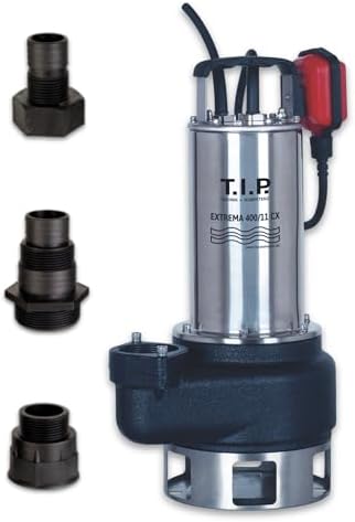 Bomba sumergible para aguas residuales profesional T.I.P. 30168 E...