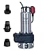 Pompa sommersa professionale per acque sporche T.I.P. - Acciaio inossidabile (portata 42.000 l/h, prevalenza 16 m, pressione 1,6 bar, granulometria 50 mm, acqua di lavaggio) Extrema 700/16-3 IX