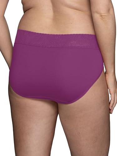 Image of Vanity Fair Women's Effortless Panties for Everyday Wear, Buttery Soft Fabric & Lace