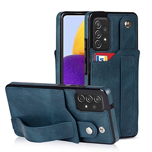 Étui en cuir portefeuille pour Samsung S22 et A32 5G avec fente carte bleu