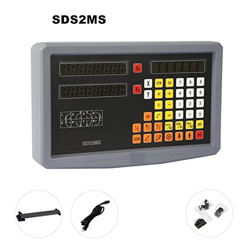 SDS2MS 2 Axis Lathe Milling Machine Grinder Digital Readout miniatura 4
