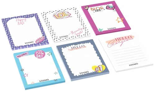 Image of Amazon Brand - Solimo To Do List Notepad, Book, Stationery, 4 inch x 5.25 inch, Writing Pads 50 Tear Off Sheets, Set of 12 Planners