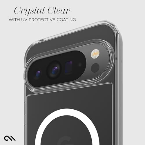 Image of Case-Mate Tough Google Pixel 10 Pro XL Case - Rugged Phone Case - Clear
