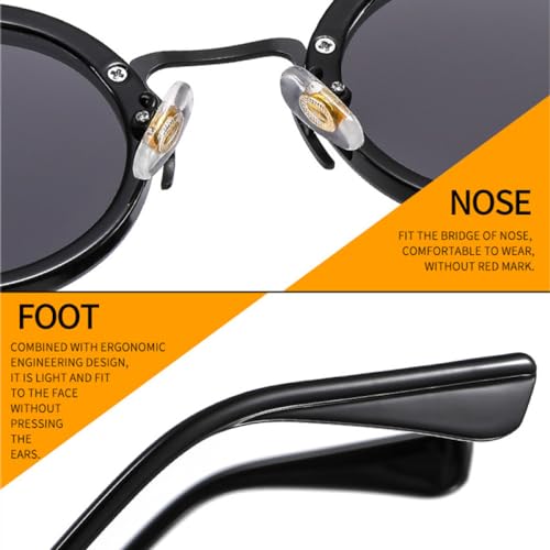 Lunettes de soleil rondes rétro pour protéger vos yeux de la fatigue visuelle
