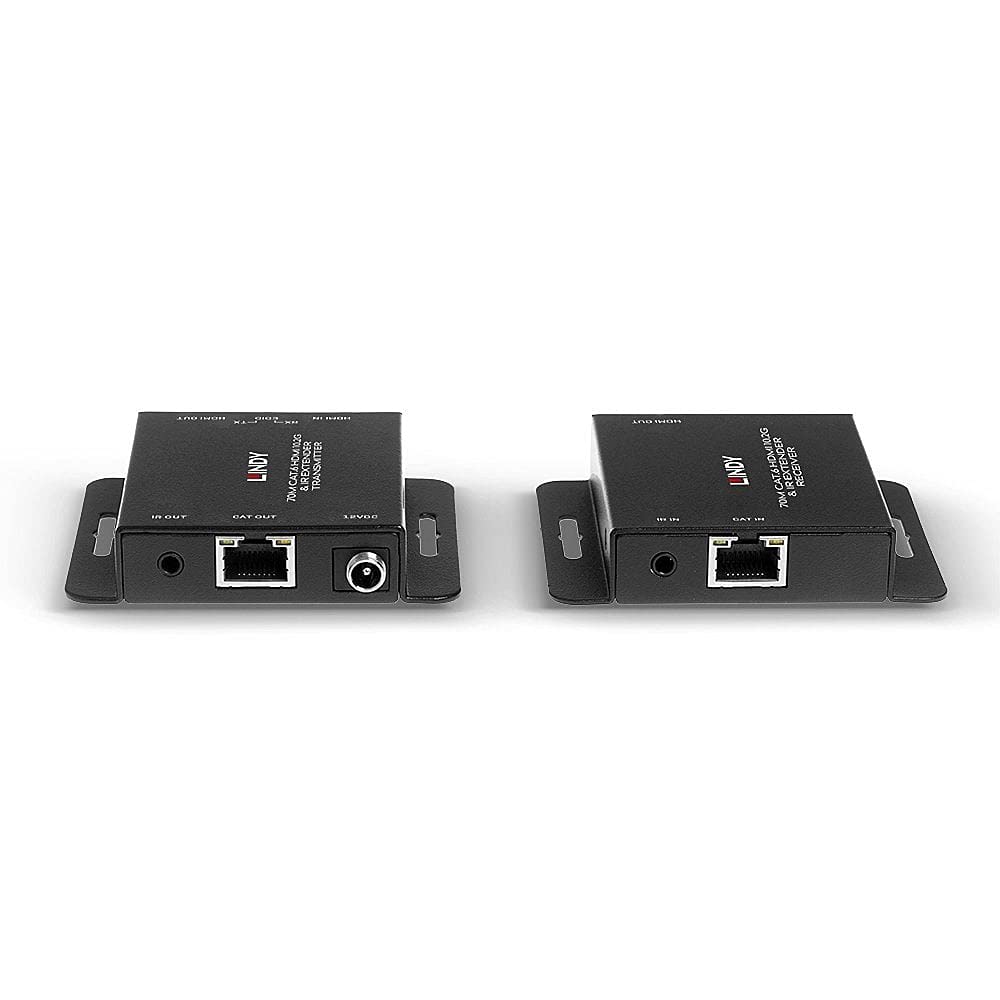 LINDY 38208 - Extensor de Infrarrojos (70 m, Cat. 6, HDMI, 10,2 G, con PoC y Loop out)